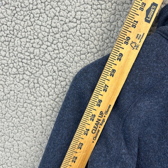 Patagonia Better Sweater Men's Large Blue Quarter-Zip Fleece Jacket Excellent - Picture 8 of 8